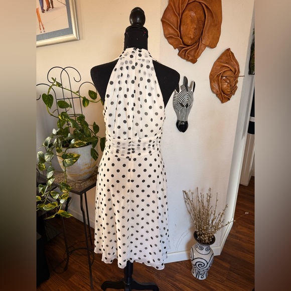 American Living Black and White Polka Dot Dress - Picture 2 of 4